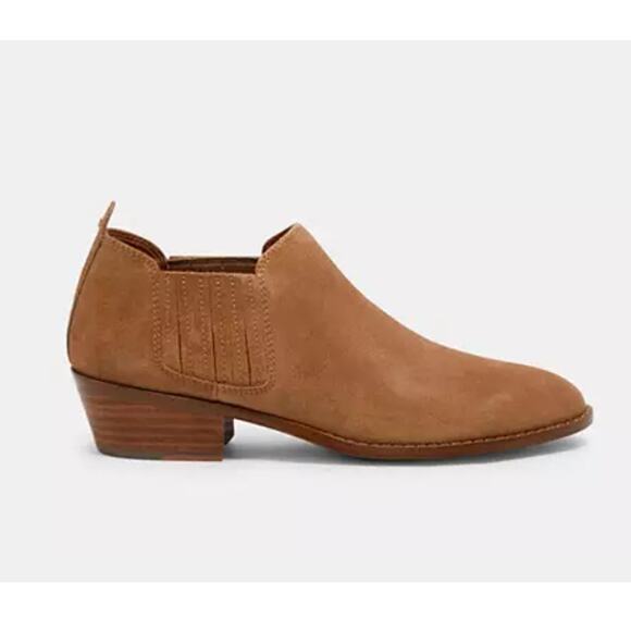 Coach Devin Suede Booties Size 8 / 38.5 - Excellent Condition - Picture 1 of 6